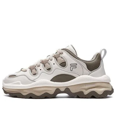 Fila Fusion Qd96 Athletic Shoes 'white Brown' In Multi