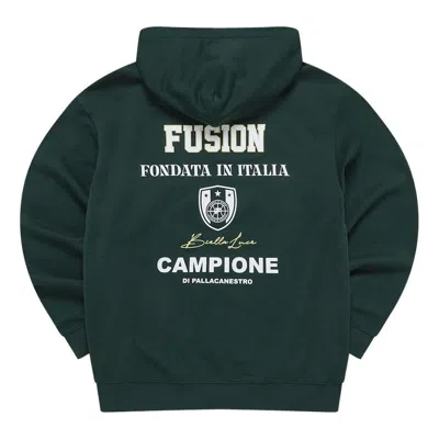 Fila Fusion Uniform Inline Hoodie 'green'