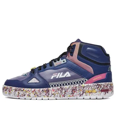 Fila Fusion Vintage Basketbal Shoes 'blue Purple' In Multi