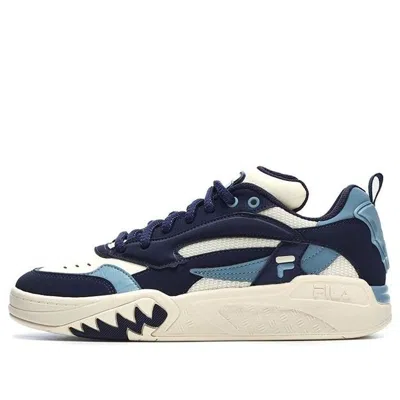 Fila Fusion Vintage Basketbal Shoes 'navy Blue' In Multi