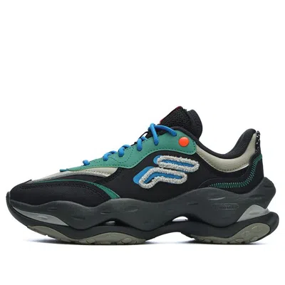 Fila Fusion (wmns)  Bianco 2 Sneakers 'black Green Blue'