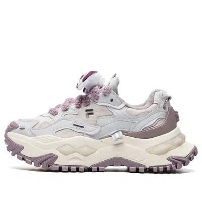 Fila Fusion (wmns)  Bianco Fashion Sneakers 'white Purple' In Multi