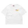 Fila Fusion (wmns)  Casual Sports Loose Short Sleeve White