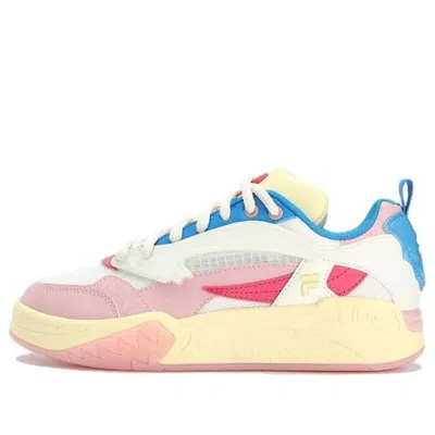 Fila Fusion (wmns)  Lifestyle Basketball Heritage Sneakers 'white Blue Pink' In Multi