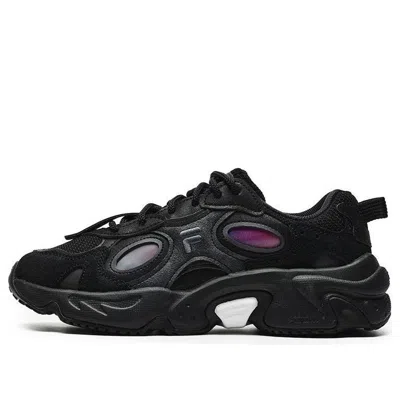 Fila Fusion (wmns)  Raccoon Sneakers 'black Purple'