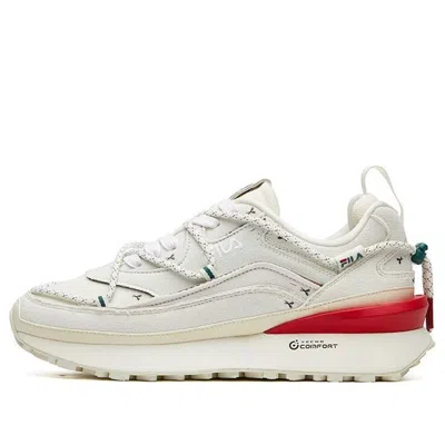Fila Fusion (wmns) Fila Jogger Dx Xmas Low Chunky Sneakers Gs Grey/red/green