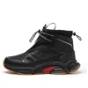 Fila Fusion X Aries High-top Sneakers 'black Red'