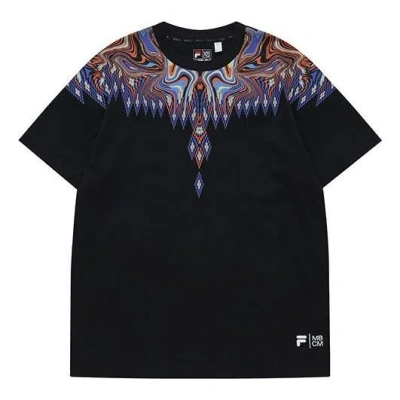 Fila Fusion X Marcelo Burlon Ss22 Tee 'black Purple'
