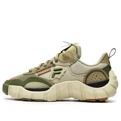 Fila Fusion X N21 Bone Sneakers 'olive Green'