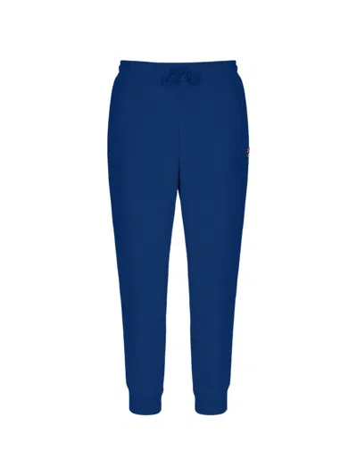 Fila Giulio Logo-patch Track Pants In Blue