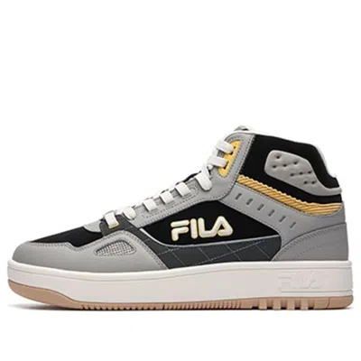Fila Glory Mid Basketball Shoes 'grey Black' In Gray