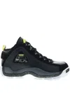 Fila Grant Hill 2 "black/sunny Lime" Sneakers In Black
