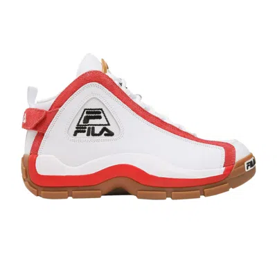 Pre-owned Fila Grant Hill 2 Euro Basket Mid 'white Red' | Men's Size 10.5