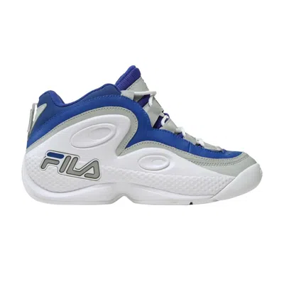 Pre-owned Fila Grant Hill 3 Mid 'white Lapis Blue' | Men's Size 10.5
