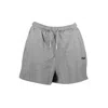 Fila Gray Cotton Pant In Gray