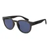 Fila Gray Plastic Sunglasses In Black