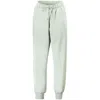 Fila Green Cotton Pant In Metallic