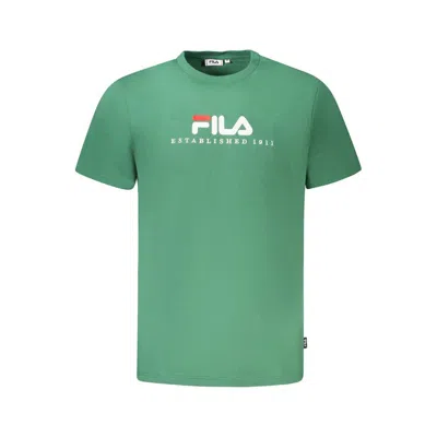 Fila Logo-print T-shirt In Green