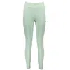 Fila En Vogue Elastic Green Leggings In Blue