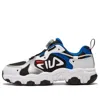 Fila (gs)  Athletic Running Shoes 'white Blue Black' In Red