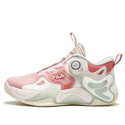 Fila (gs)  Boa Performance Basketball Shoes 'white Pink Green'
