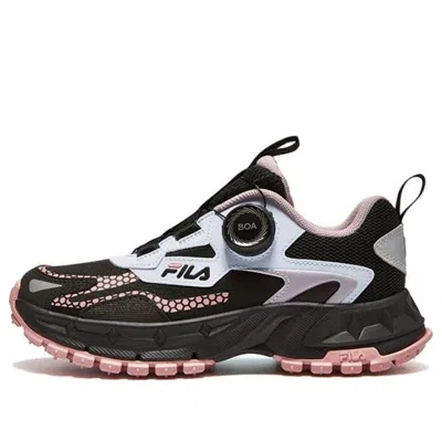 Fila (gs)  Boa Running Shoes 'black White Pink'
