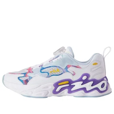 Fila (gs)  Boa Running Sneakers 'white Blue Pink'