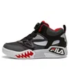Fila (gs)  Boa Sportswear Sneakers 'black Grey Red' In Multi