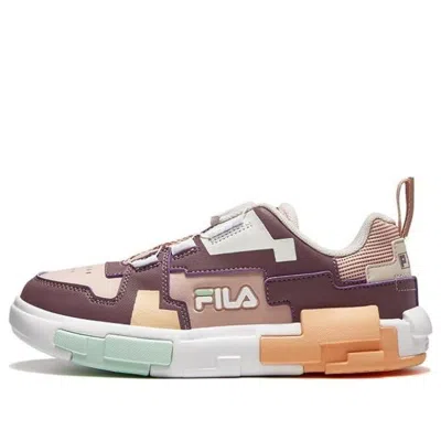 Fila (gs)  Fashion Brick Skate Shoes 'brown Orange White'