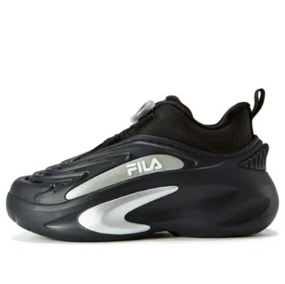 Fila (gs)  Fashion Running Sneakers 'black Silver'