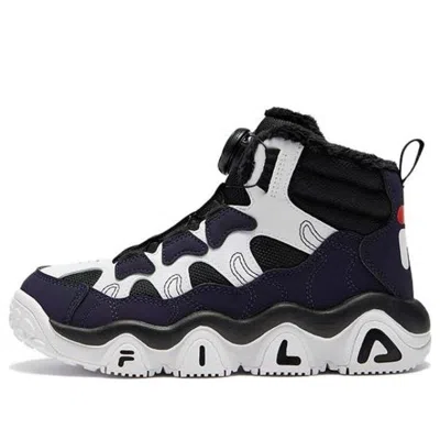 Fila (gs)  High Top Shoes 'black White'