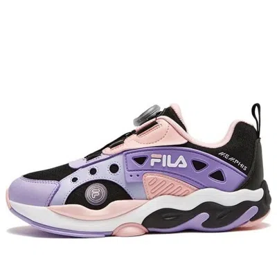 Fila (gs)  Sportswear Sneakers 'purple Black Pink' In Blue