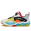 Fila (gs)  Sportswear Sneakers 'white Blue Yellow' In Multi