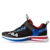 Fila (gs)  Training Running Shoes 'black Blue Red' In Multi