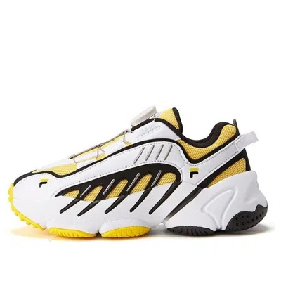 Fila (gs)  Vintage Lowtop Sneakers 'white Yellow Black'