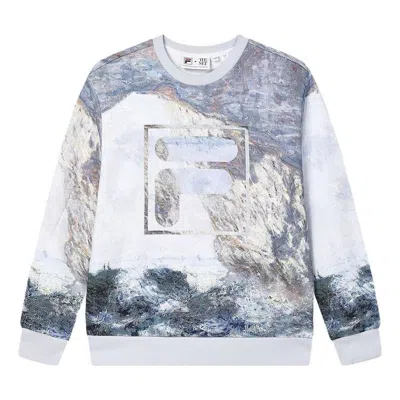 Fila Heritage Collection The Great Matisse Theme F-box Logo Sweatshirt 'white Multi-color'