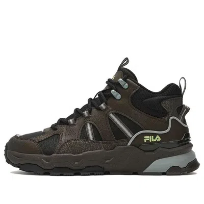 Fila High Top Retro Shoes 'black Brown'