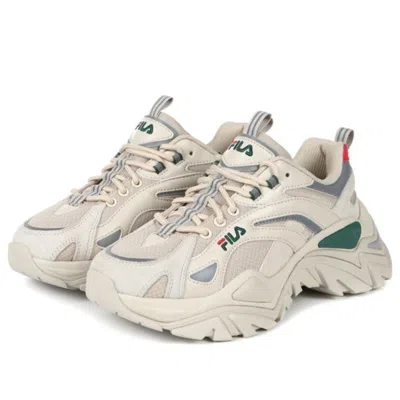 Fila Interation Light Shoes 'beige Green Red' In Multi