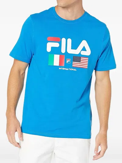 Fila International T-shirt In Blue