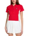 Fila Ivy League Carlile Polo Shirt In Red