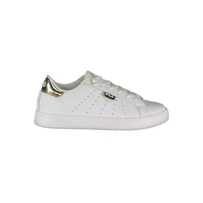 Fila Lace-up Luxe Sneakers With Golden Accents