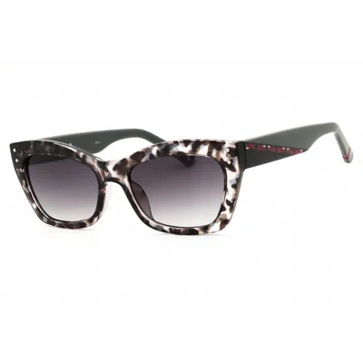 Fila Tortoiseshell-effect Sunglasses In Black