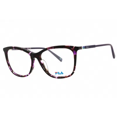 Fila Ladies Brown Rectangular Eyeglass Frames Vf9402
