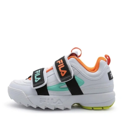 Fila Ladies Disruptor Double Strap Low-top Sneakers In Multicolor