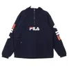 Fila Ladislaus Men's Removable Windbreaker Black Iris In Black Iris