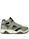 Fila Leather Sneakers In Green