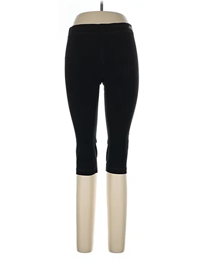 Pre-owned Fila Leggings In Black