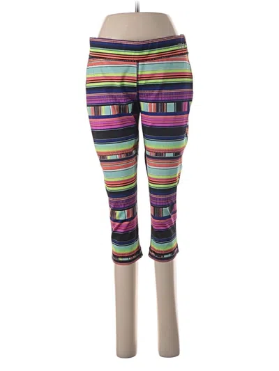 Pre-owned Fila Leggings In Purple