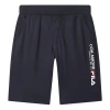 Fila Logo Alphabet Printing Sports Shorts Blue
