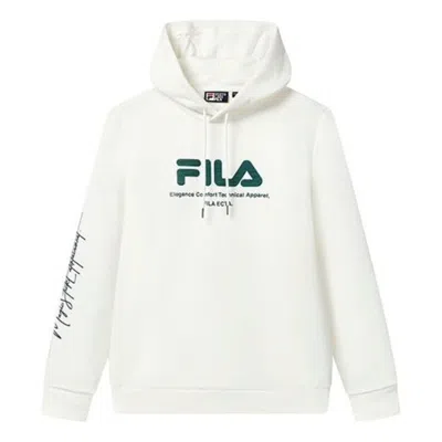 Fila Logo Graphic Hoodie 'white Green'